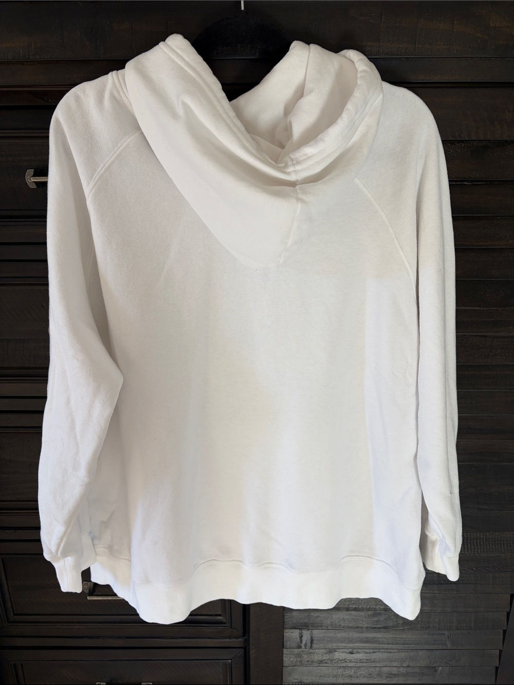*Rare* The North Face White Hoodie with Leopard-Print Logo - Picture 4 of 4